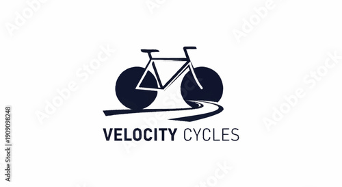Velocity Cycles Bicycle Logo Design.