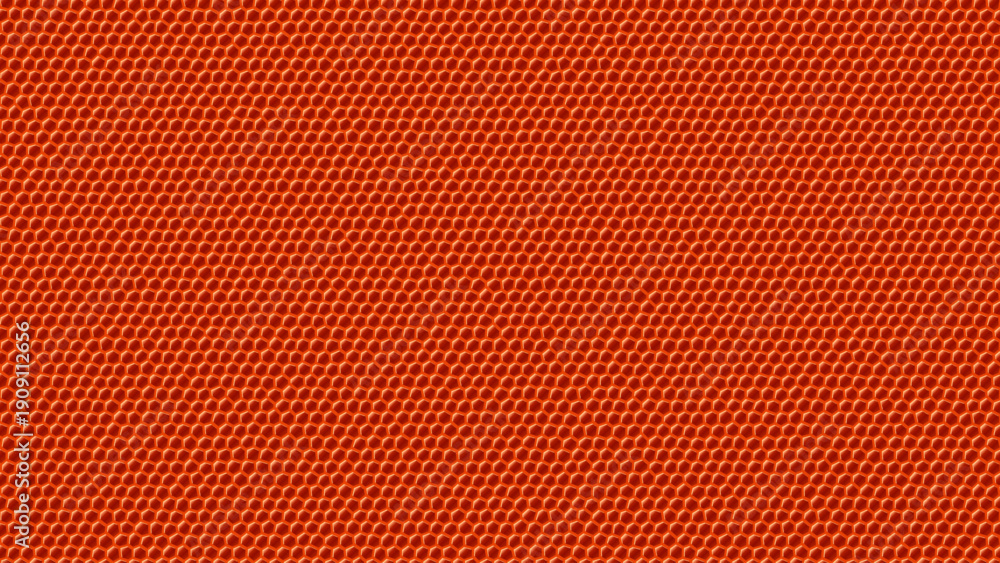 Obraz premium Orange Basketball Leather Texture Close Detail. Rubber Pebble Grain with Durable Sports Surface Look. Dynamic Athletic Background for Graphic Design.