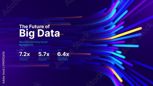 High Speed Internet Backbone with Streaming Light Particles. Advanced Network Architecture Concept Showcasing Rapid Data Exchange and Scalable Connectivity.