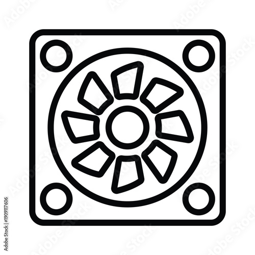 Extractor fan icon