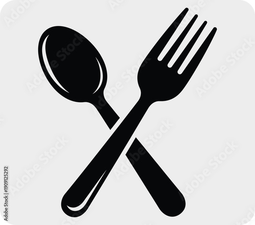Crossed utensil icon