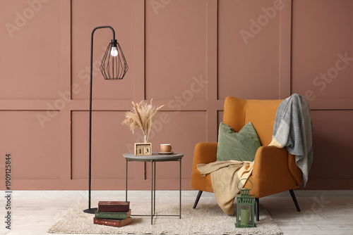 Interior of living room wit...