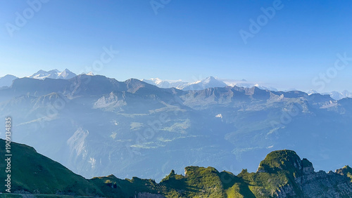 Fotografie Swiss Alps Panorama