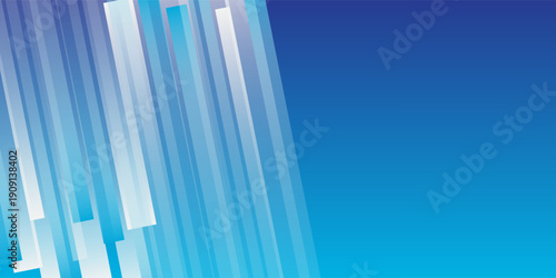 Modern nice art simple abstract blue gradient background featuring numerous horizontal light streaks  creating a dynamic sense style illustration color
