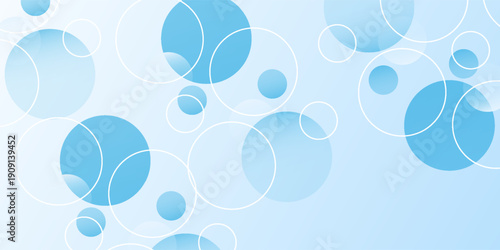 Abstract geometric background gradient soft light blue bokeh for Graphic technology futuristic geometric gradient aqua