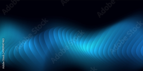 Moderncolor gradient lights on black background, abstract blue and red abstract simple
