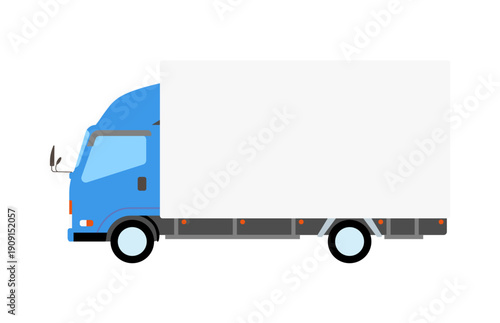 青いトラック（線なし）