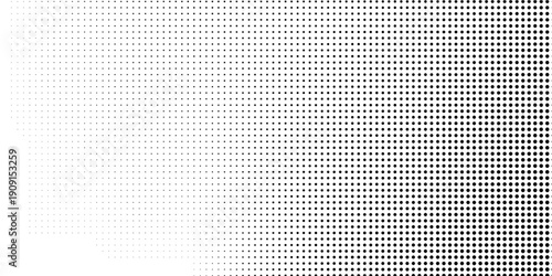 Wallpaper Mural Modern dot halftone gradient texture. Vanishing polka dot background. Repeating dots gradation pattern background abstract modern Torontodigital.ca