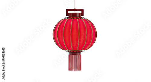 Red Chinese Lantern with Tassel