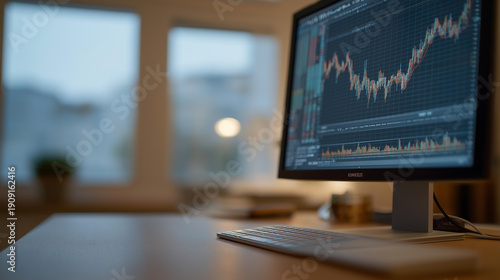 Glowing financial dashboards emphasize real-time stock exchange performance, sector-based equity comparisons, liquidity analysis, and automated trading intelligence operating across global markets.