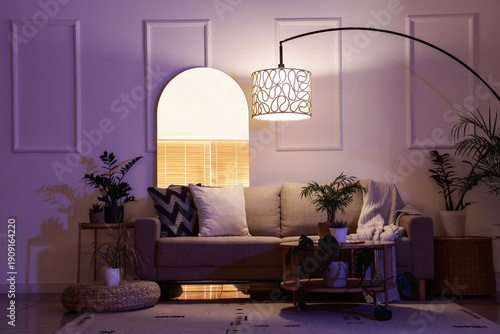 Interior of stylish living ...