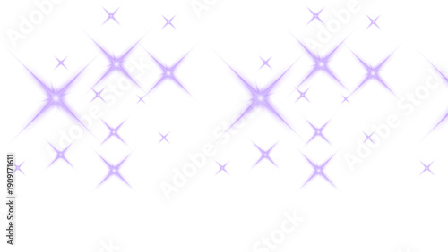 Purple Sparkles Star Pattern Glitter Effect Scattered Lavender Stars Elegant Luxury Design Overlay for Beauty Fashion Wedding Celebration Party Graphics Social Media Digital Art Enhancement