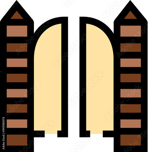 Open gate showing a wide entrance providing access to new opportunities, symbolizing transition, a pathway forward, or welcoming visitors into a property