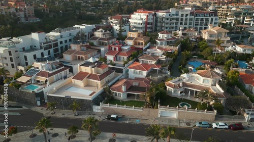 hotels, villas and resorts of Spanish Tenerife island, Canary, Costa Adeje