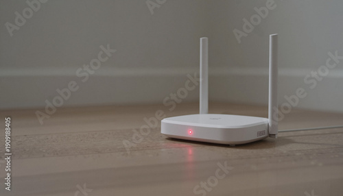 Wi-Fi Mesh Router with Weak Signal Indicators