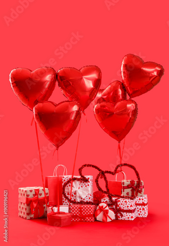 Gift boxes and shopping bag...
