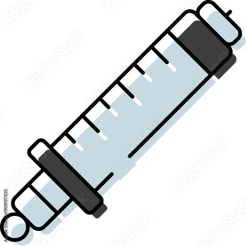 Pipette or eyedropper with a visible liquid drop illustrating precision measurement and administration of medication, vaccine components, or laboratory reagents