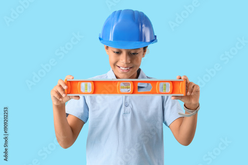 Cute little architect with ...
