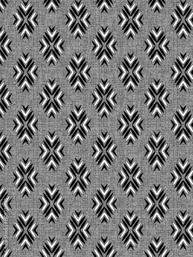 Modern Black and White Geometric Wallpaper | Gray Textured Abstract Background for Minimalist Interior Decor & Living Room Wall Design