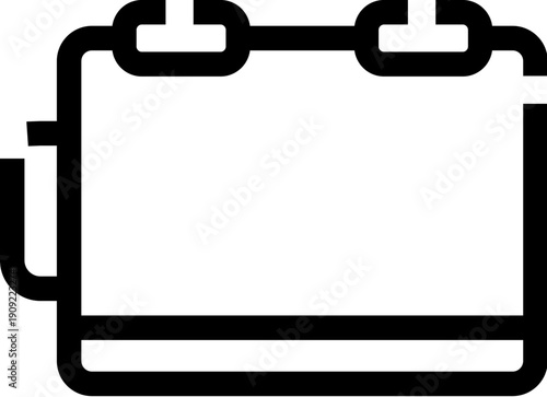 Toaster appliance icon representing a common kitchen gadget for heating and browning bread, ideal for breakfast and morning routines in modern home environments