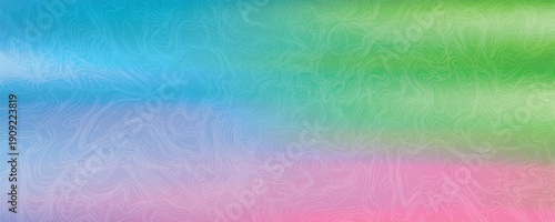 Abstract illustration of green, purple Impasto background