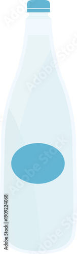 Water Bottle Illustration