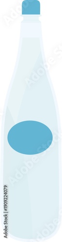 Water Bottle Illustration