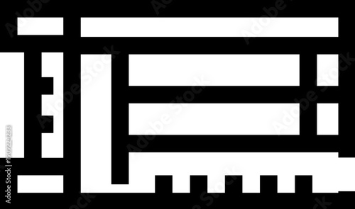 Hand saw icon illustrating tools for woodworking, cutting, and shaping materials, useful for various construction and renovation projects, representing craftsmanship and manual labor