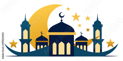 Crescent and star. Symbol Islam. Designations Islamic holidays Ramadan and Eid al Fitr. Installed on top of spires or domes of mosques.