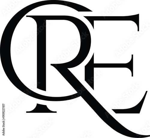 Letter CRE clothing logo
