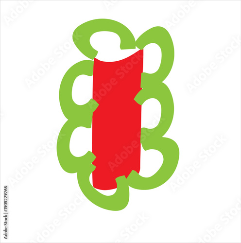 Meat Cleaver Knife Icon – Butcher Chopper Flat Vector