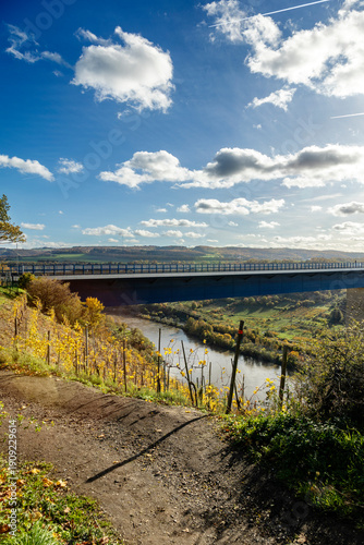 Obraz na płótnie Rheinsteig im Herbst