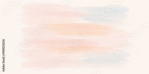 An abstract watercolor background features bright blue splashes and white textures to create a beautiful summer cloudscape under clear sunlight in a high heaven atmosphere