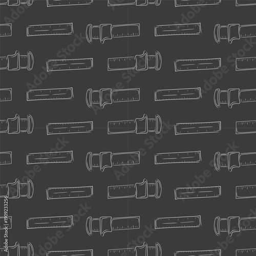 construction pattern. construction tool seamless pattern. doodle construction seamless pattern. construction tool background