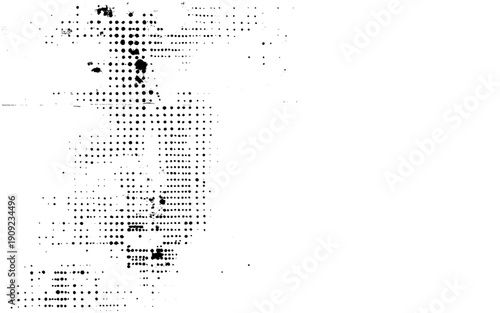 Modern Abstract Halftone Background. Vintage Halftone Grunge Print Background. 