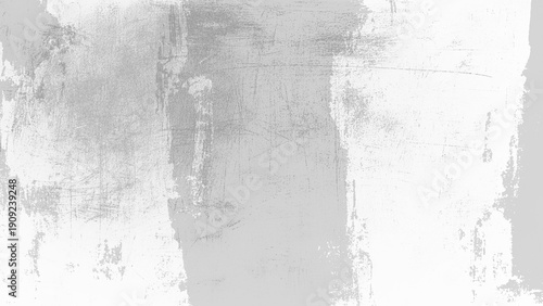 White and gray grunge wall backdrop with weathered aged abstract style