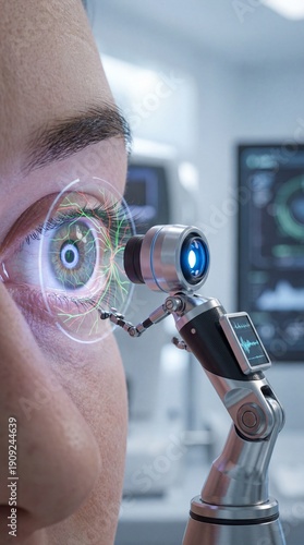 A cutting-edge eye examinat...