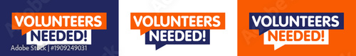 Volunteers needed