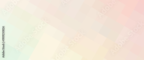 Light Pink, Yellow vector triangle mosaic template. Geometric illustration in Origami style with gradient.  Triangular pattern for your design.