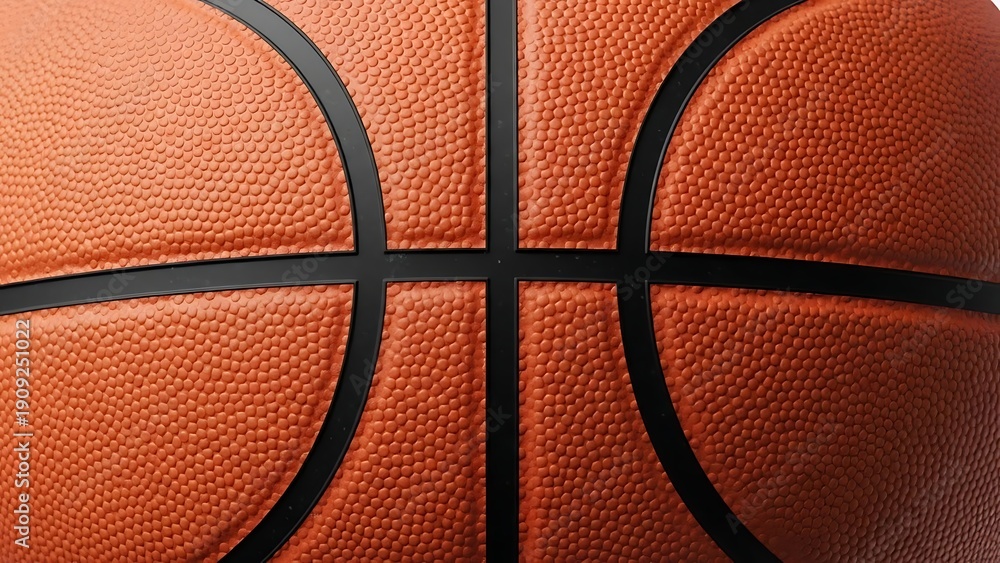 Fototapeta premium Basketball Close Up