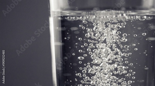 Sparkling bubbles gracefull...