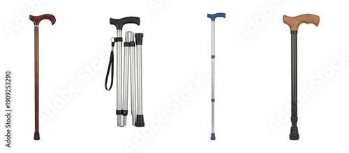 Walking stick set.