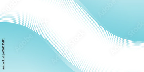 Abstract blue wave background, minimal wave design concept, vector illustration. for banner, banner.