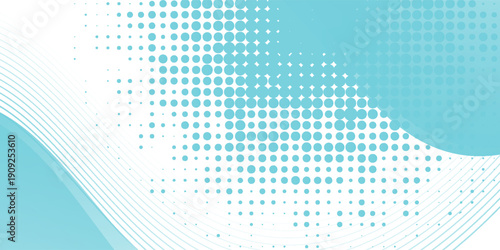 Abstract blue wave background, minimal wave design concept, eps10