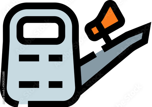 Medical device performing bone density measurement, featuring a scanner detecting the skeletal system, symbolizing health assessment, therapy, and rehabilitation