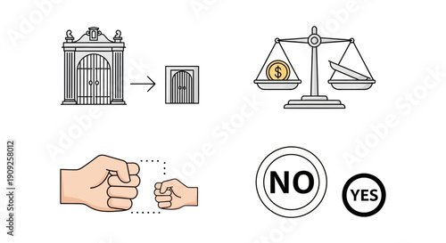 Business decision making: weighing options, choosing path, and making choices.