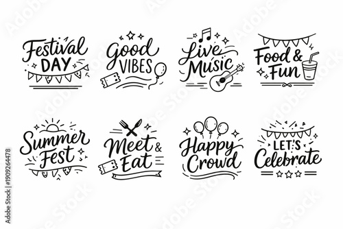 Festival day celebrations: food, fun, music, and good vibes