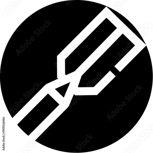 Pencil being sharpened by a modern circular sharpener icon, minimalist monochrome design symbolizing education, creativity, learning, study, and the process of skill development