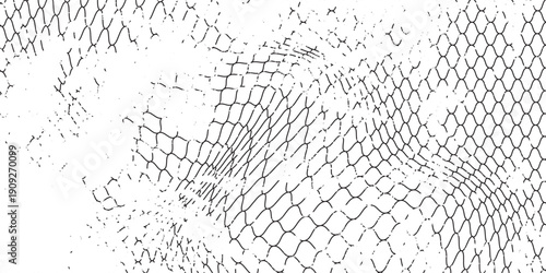 Mesh texture for fishing nets. Grunge pattern for sportswear or soccer goal, volleyball net, basketball hoop, hockey, athletics. Mesh modern net.art