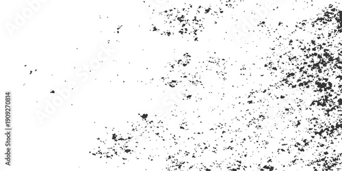 Black and white ink splash texture on paper background with grunge watercolor drops and artistic liquid pattern